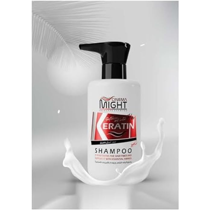 Shampoo with keratin extract for smooth and silky hair. It penetrates the hair fibers and enriches them with essential amino acids. 200ml - Image 1